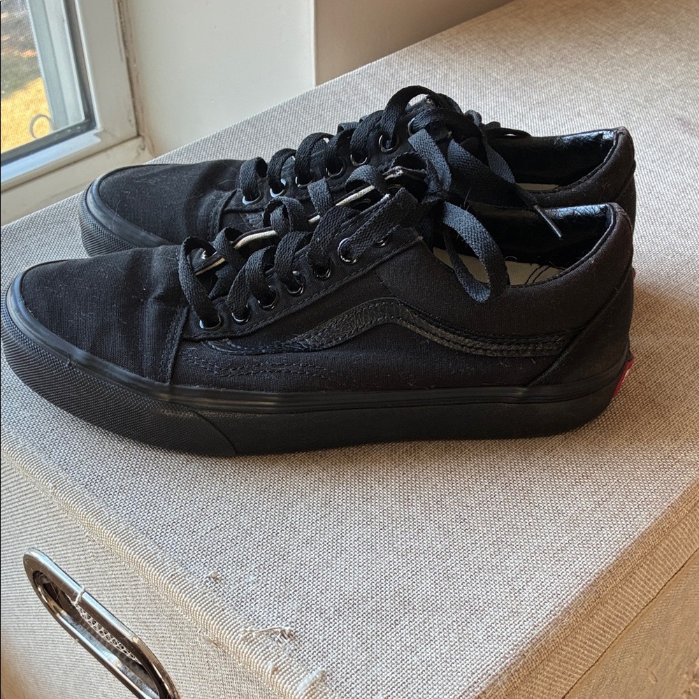 Vans All-Black Sneakers